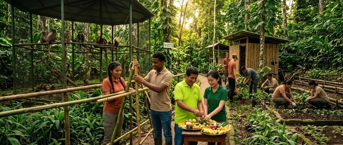 Voluntariado en la selva